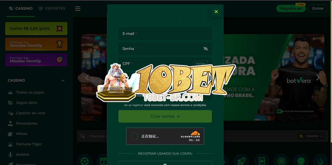 10bet registrar